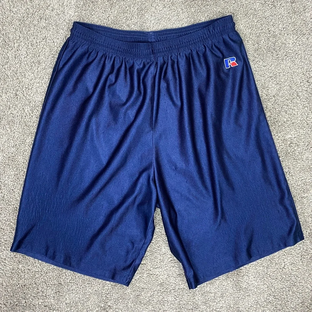 Vintage blue russell athletic shorts